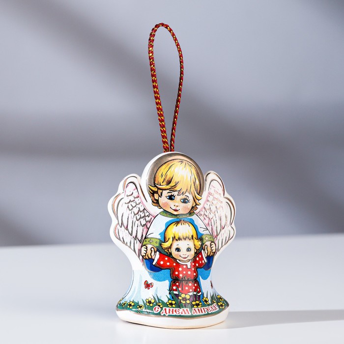 Сувенир Ангел, для мальчика, керамика