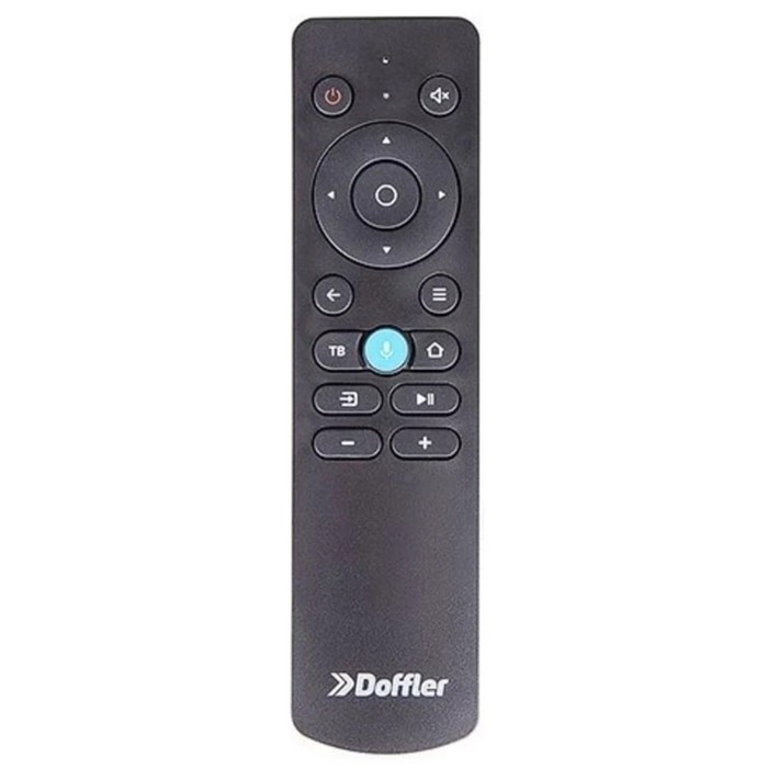Телевизор Doffler 55KUS65, 55", 3840x2160, DVB-T/T2/C/S2, HDMI 3, USB 2, Smart TV, чёрный