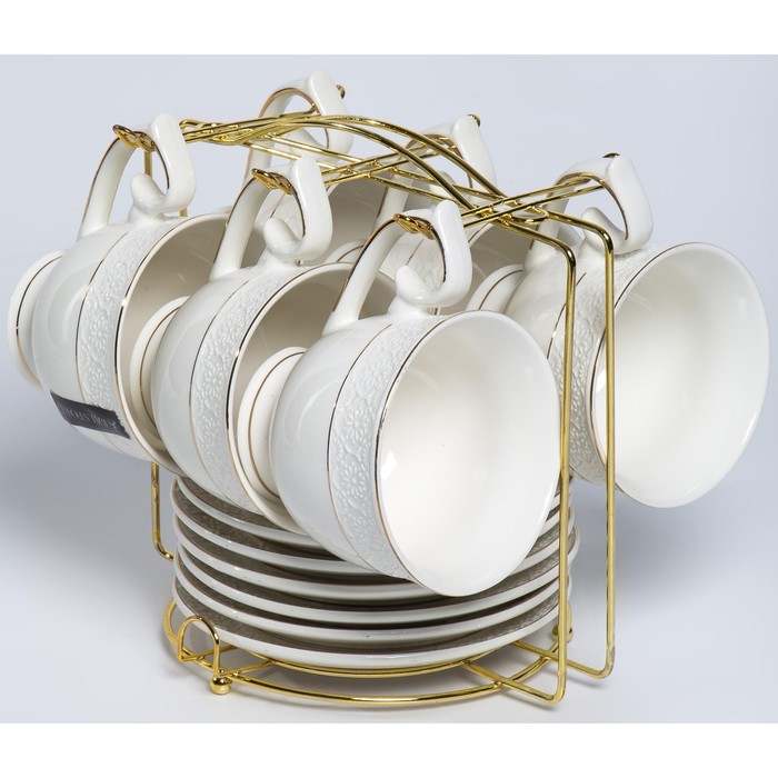 Чайный набор Balsford «Грация Астерия», 250 мл, 12 предметов набор чайный осз грация 12 предметов стекло