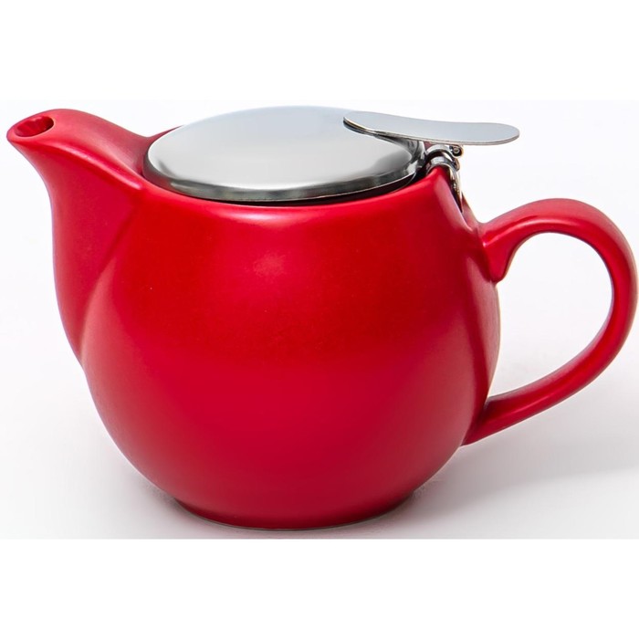 Чайник с фильтром Elrington «Феличита, матовый», 350 мл, цвет красный чайник с фильтром elrington феличита матовый 350 мл