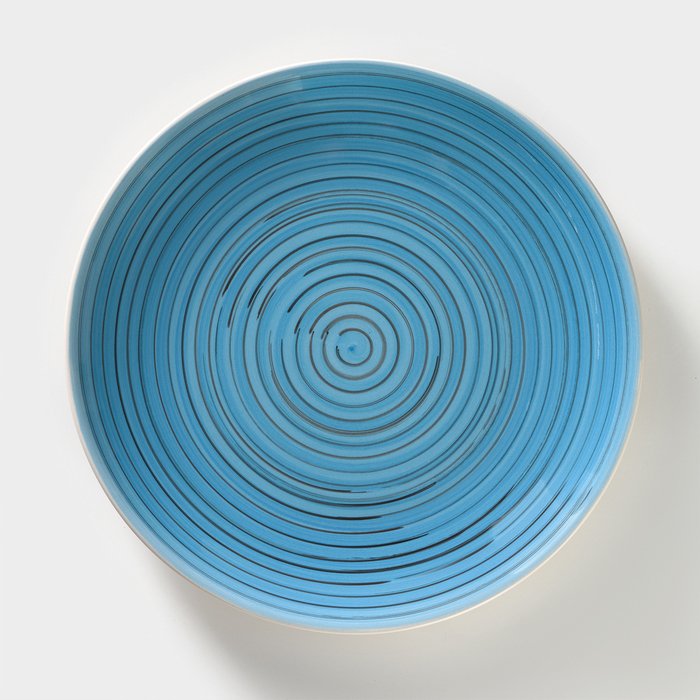 Тарелка керамичсекая Elrington «Аэрограф. Морской вечер», d=27 см цена и фото