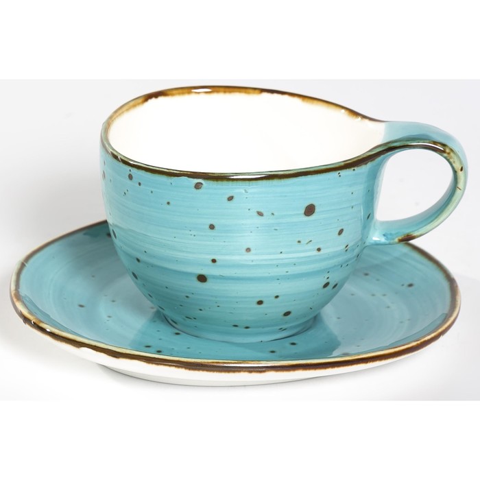 Чайный набор Samold «Хорека Бирюза», 250 мл, 12х9х7 см, 2 предмета