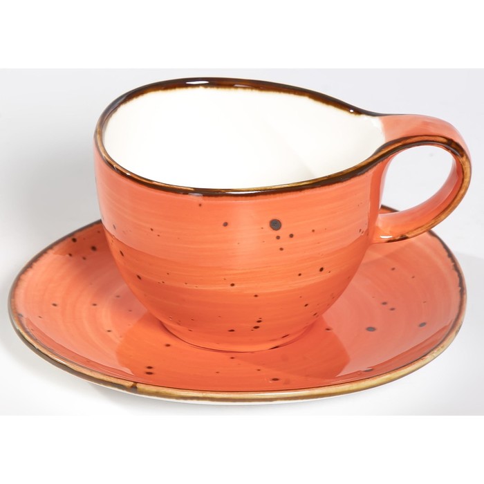 Чайный набор Samold «Хорека Коралл», 250 мл, 16х15 см, 2 предмета