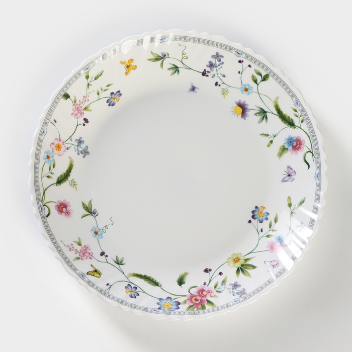 Тарелка Olaff «Мануэла», d=24 см тарелка olaff утренний барокко d 19 см