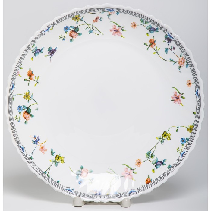 Тарелка Olaff «Зирана», d=22 см тарелка olaff утренний барокко d 24 см