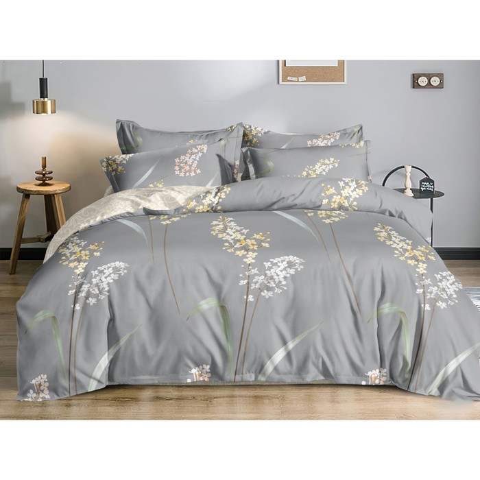 

Постельное бельё дуэт Pure Cotton, размер 220х240 см, 145х215 см - 2 шт, 50х70 см - 2 шт, 70х70 см - 2 шт