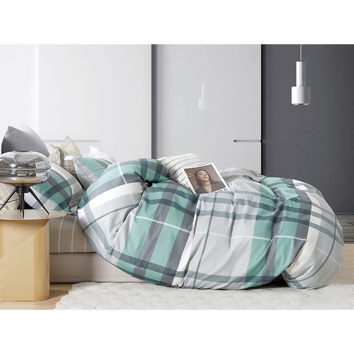 

Постельное бельё 2 сп Satin de Luxe, размер 230х240 см, 180х210 см, 50х70 см - 2 шт