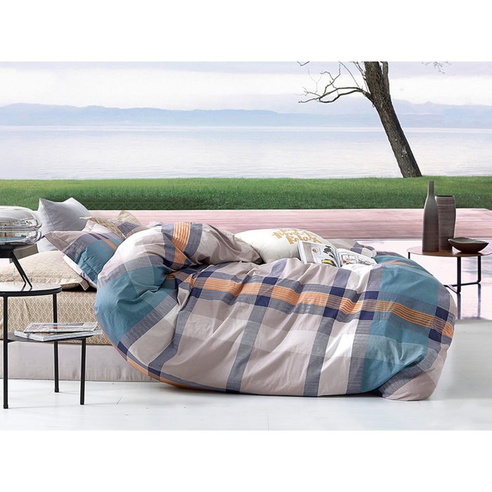 

Постельное бельё 2 сп Satin de Luxe, размер 230х240 см, 180х210 см, 50х70 см - 2 шт