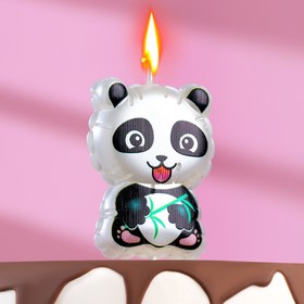 Свеча в торт на шпажке "Панда", 9,5х4 см