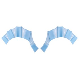 Перепонки для плавания размер S, цвет голубой