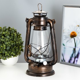 Керосиновая лампа декоративная 14х14х30 см