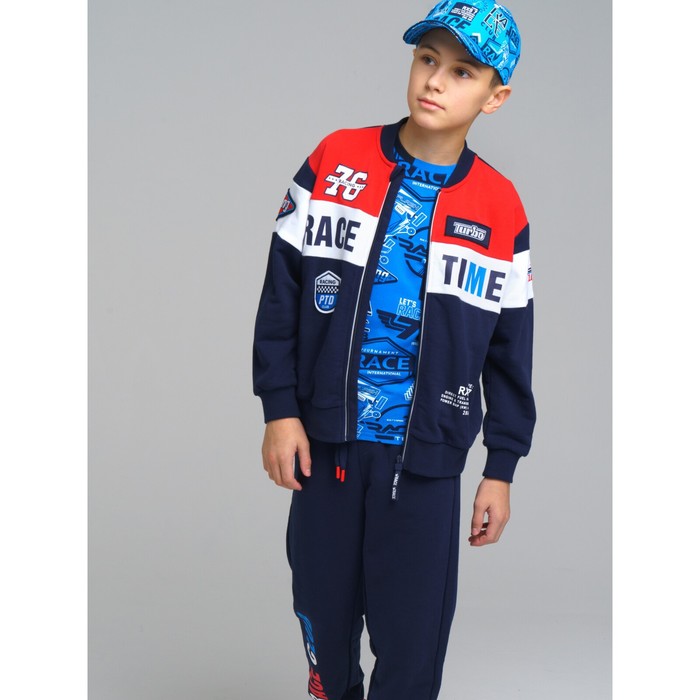 фото Толстовка для мальчиков, рост 152 см playtoday