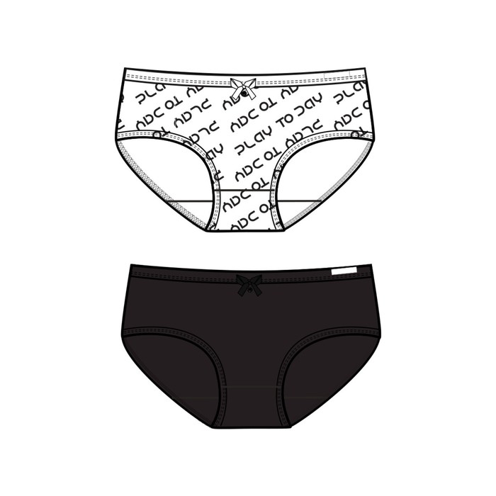 

Трусы-слипы для девочек, рост 158-164 см, 2 шт