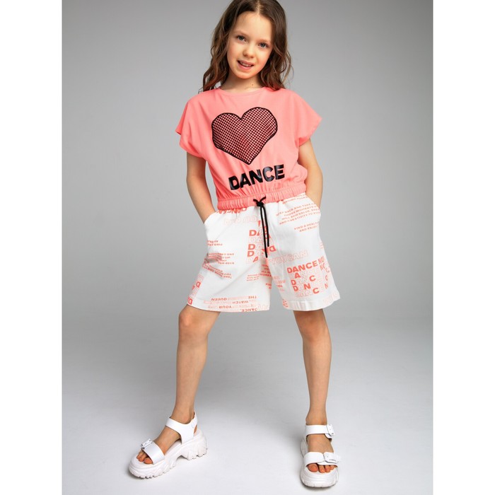 фото Шорты джинсовые для девочек, рост 134 см playtoday