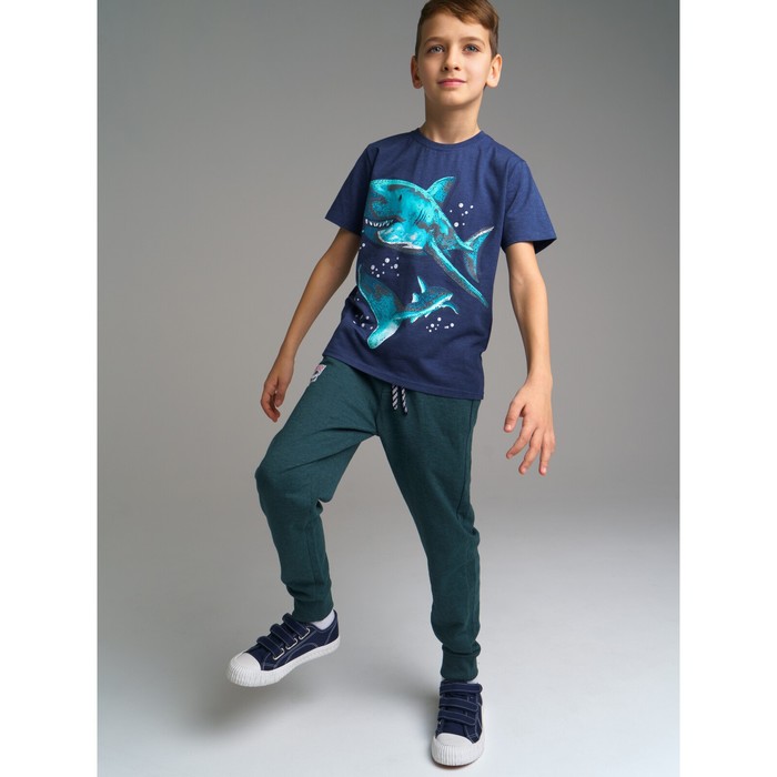 фото Брюки с начесом для мальчика, рост 158 см playtoday