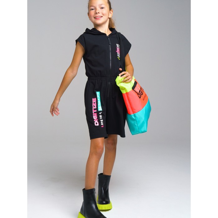 фото Комбинезон для девочек, рост 128 см playtoday