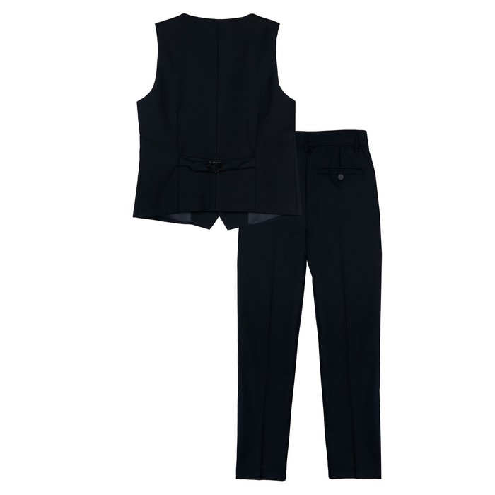 

Комплект для мальчиков: брюки, жилет, рост 152 см