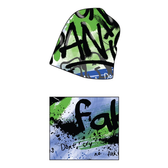 

Комплект для мальчиков: шапка, снуд, размер 50