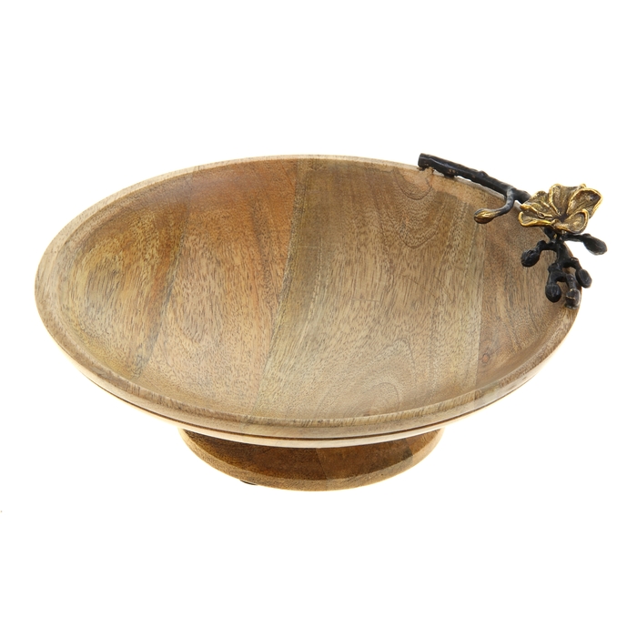 Блюдо из мангового дерева "Цветок вишни"