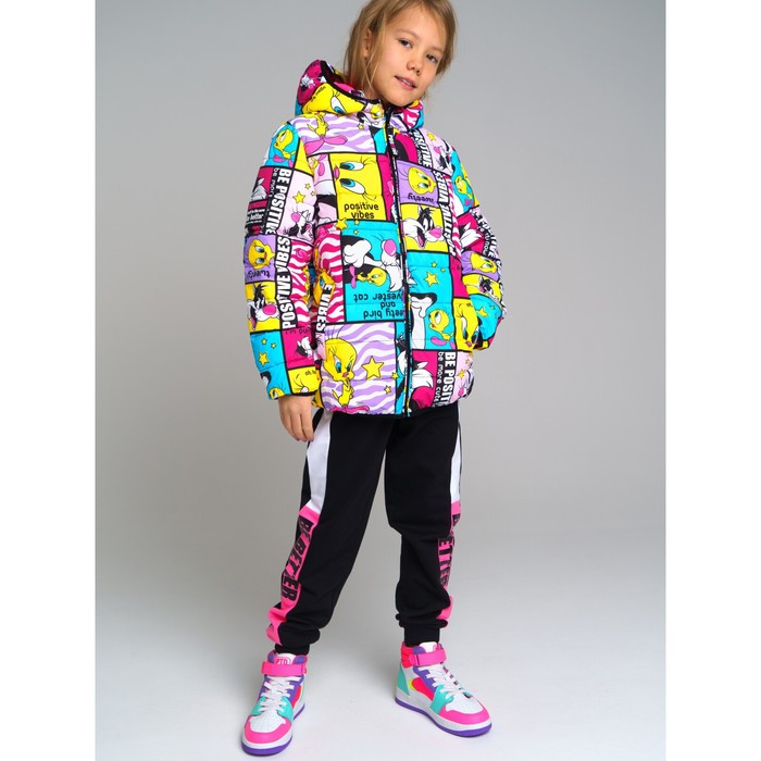Куртка для девочки PlayToday, рост 146 см куртка зимняя удлиненная для девочки рост 146 см