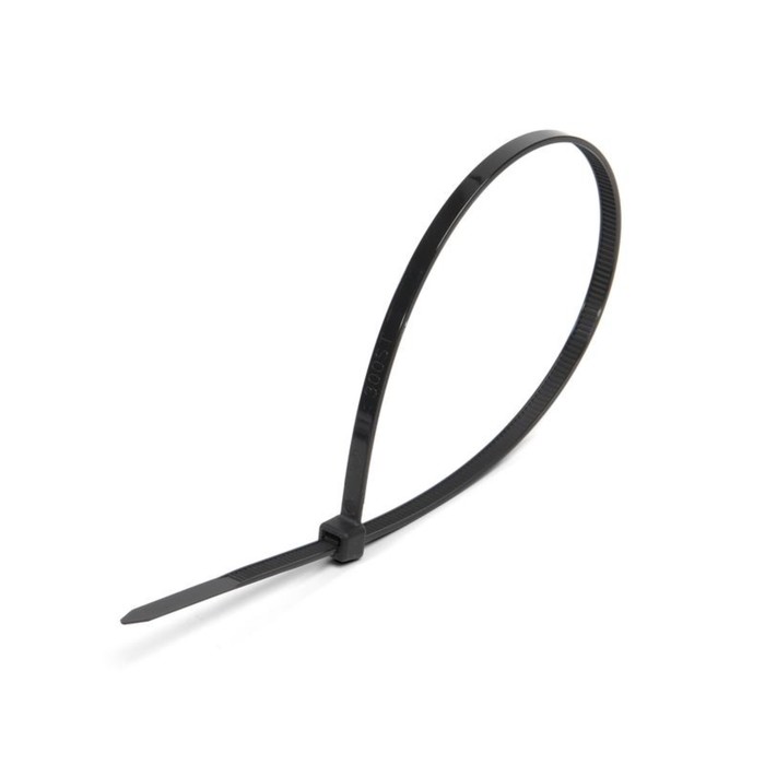 

Стяжка нейлоновая НСС Fortisflex, 3х100 мм, цвет черный, 100 шт