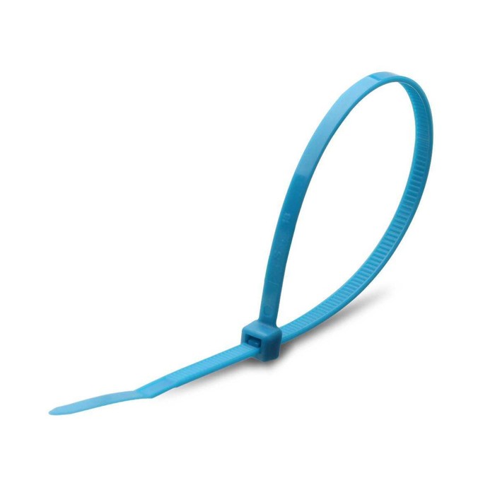

Стяжка нейлоновая Fortisflex НСС, 4х200 мм, цвет синий, 100 шт