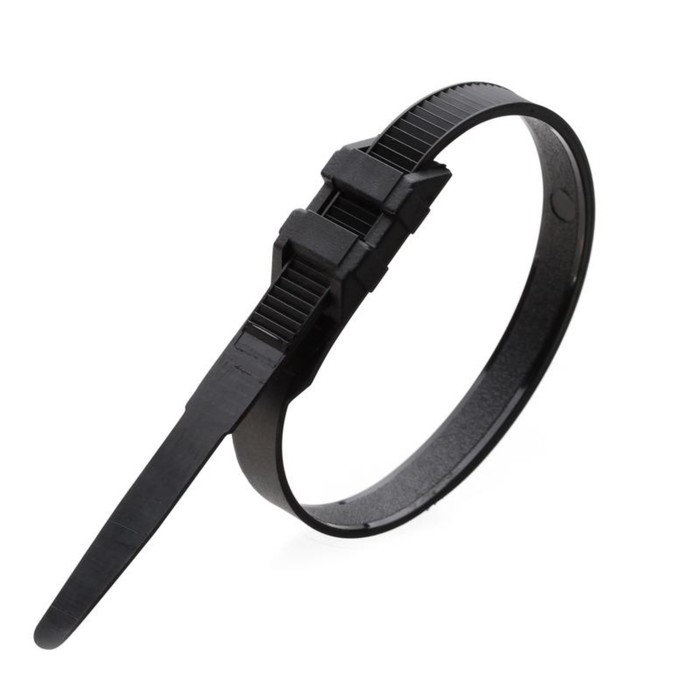 

Стяжка нейлоновая с усиленным замком, КСУ Fortisflex, 9х260 мм, цвет черный, 100шт