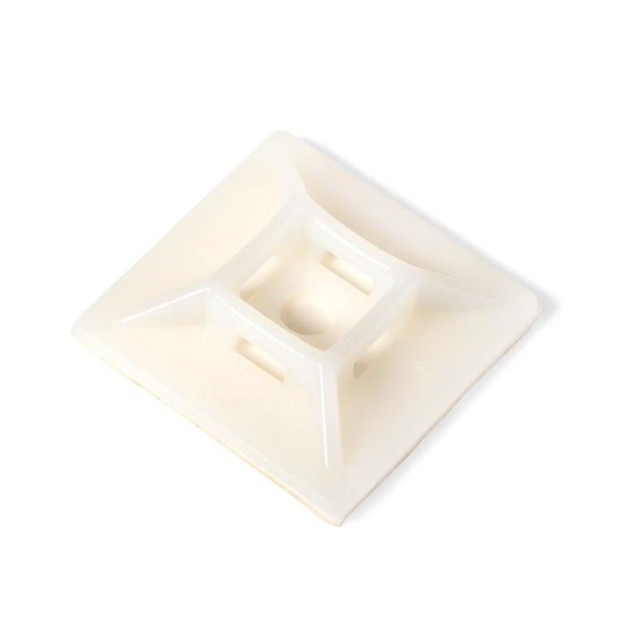 

Площадка самоклеящаяся, Fortisflex ПМС-0, 28х28 мм, цвет белый, 100шт