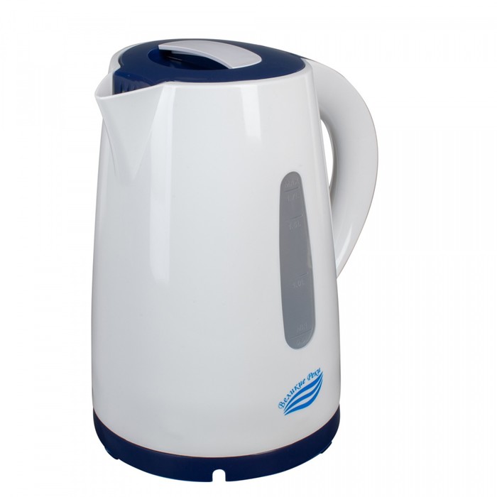 Чайник электрический «‎‎Томь-1», пластик, 1.7 л, 1850 Вт, цвет белый-синий чайник электрический великие реки томь 1 белый т синий 1 7 л пластик 1850 вт