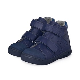 Ботинки детские, размер 21, цвет тёмно-синий