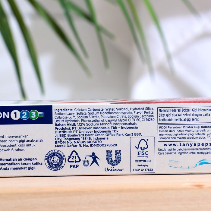 

Зубная паста Pepsodent Action 123 Complite Действие 123 Комплекс, 75 г