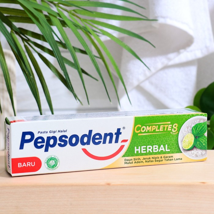 фото Зубная паста pepsodent complite 8 herbal комплекс 8 травы, 120 г