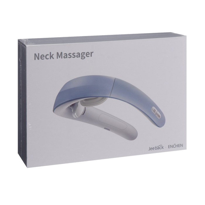фото Массажер для шеи jeeback neck massager g6, электрический, 5 вт, 4 режима, от акб, белый enchen