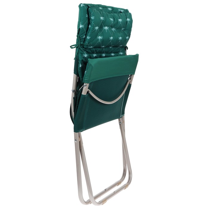 Кресло-шезлонг матрас + подушка HHK7/G темно-зеленый