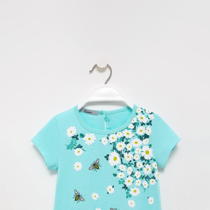 

Платье для девочки, цвет мятный, рост 110