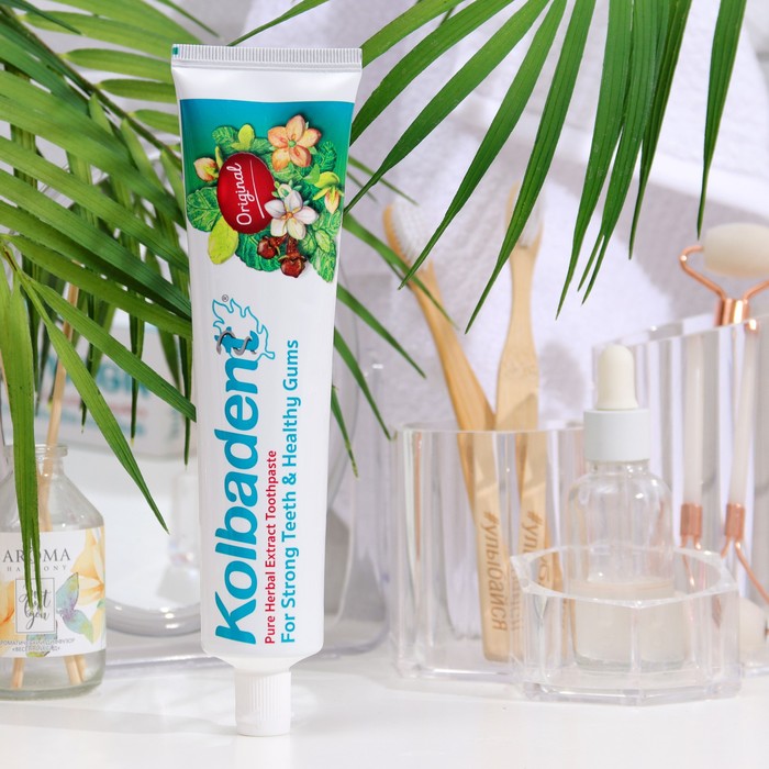 

Органическая паста для зубов и десен Kolbadent Herbal Toothpaste, 160 гр