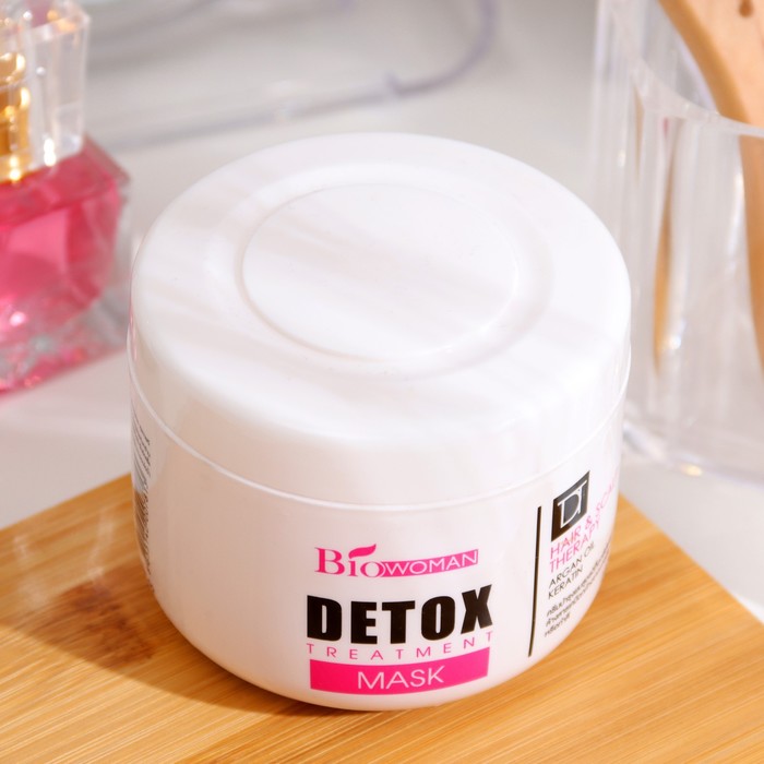 

Маска для волос BioWoman Detox с органовым маслом и кератином, 250мл