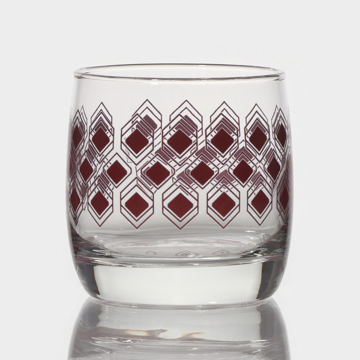 Стакан стеклянный «Ромб Лилак», 310 мл стакан machine 310 мл p 37312 jan toyo sasaki glass