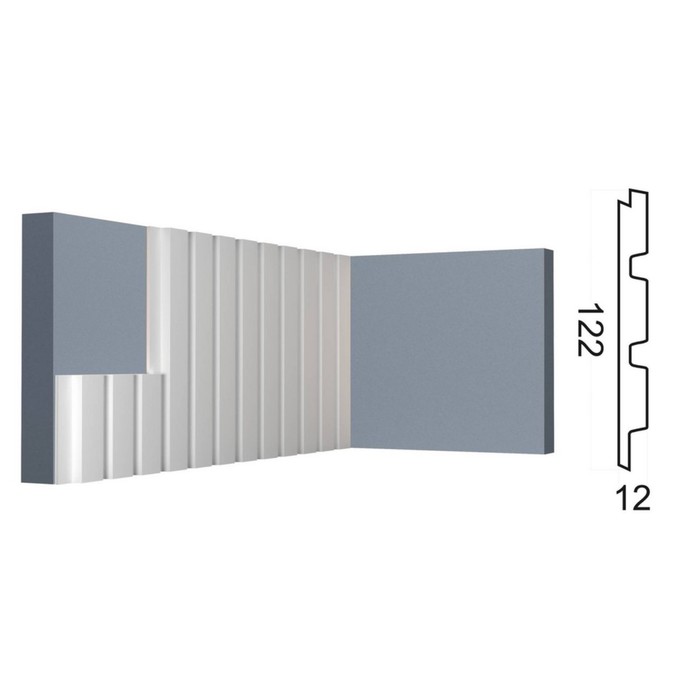 

Стеновая панель Kr204SP, 12,2х1,2х270 см