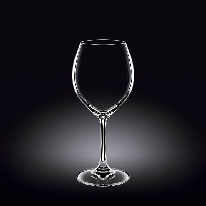 Набор бокалов для вина Wilmax England, 490 мл, 6 шт набор бокалов для вина ума 490 мл декор соты 6 шт