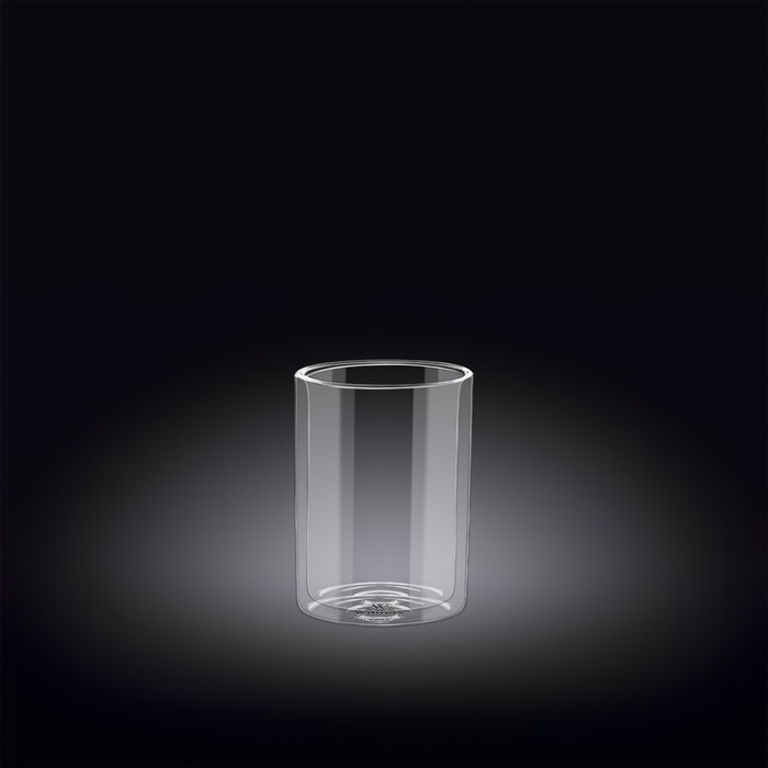 Стакан с двойными стенками Wilmax England, 100 мл стакан с двойными стенками riverside 300мл стекло