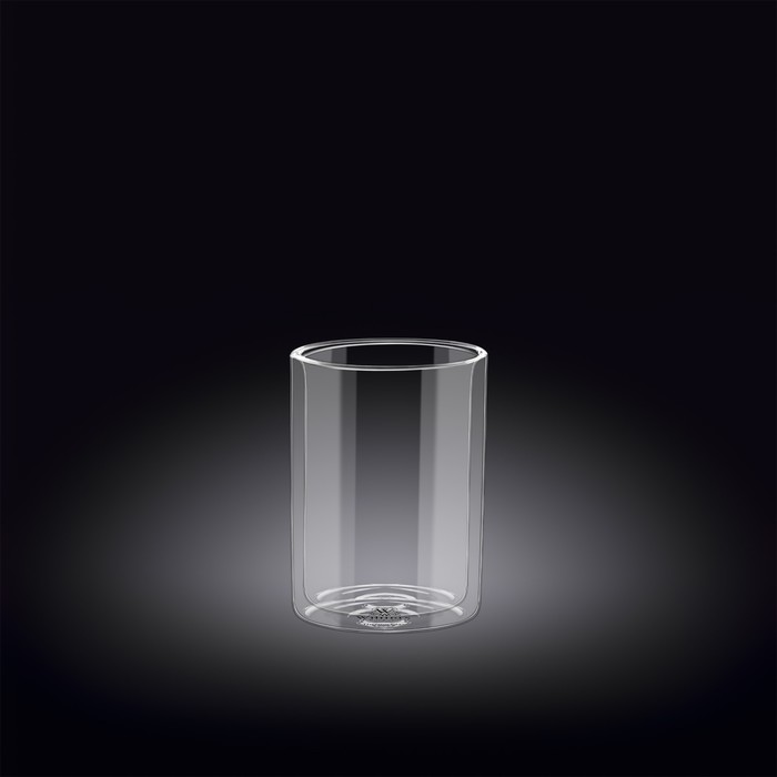 Стакан с двойными стенками Wilmax England, 150 мл стакан с двойными стенками riverside 300мл стекло