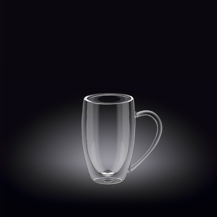 Чашка с двойными стенками Wilmax England, 100 мл пиала с двойными стенками wilmax england 100 мл