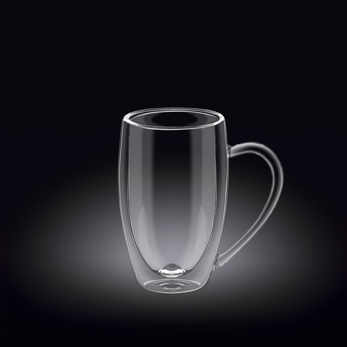 Чашка с двойными стенками Wilmax England, 250 мл термобокал с двойными стенками стекло 250 мл