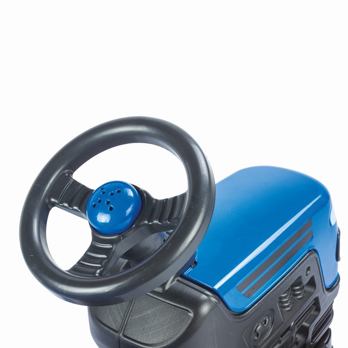 Трактор педальный DOLU Ranchero, клаксон, цвет синий 8045