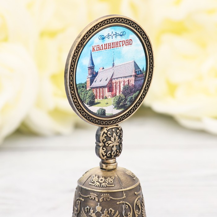 Колокольчик с фольгированной вставкой «Калининград»