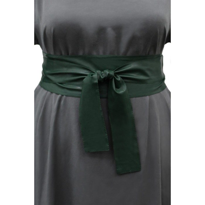 

Пояс-кушак женский, размер 60-64, цвет зелёный