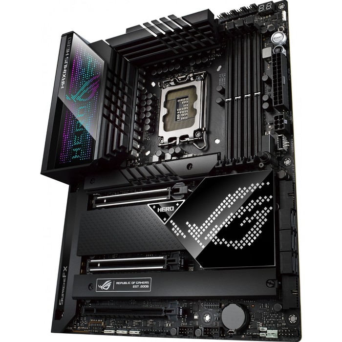 

Материнская плата Asus ROG MAXIMUS Z690 HERO, LGA1700, Z690, 4хDDR5, HDMI, ATX