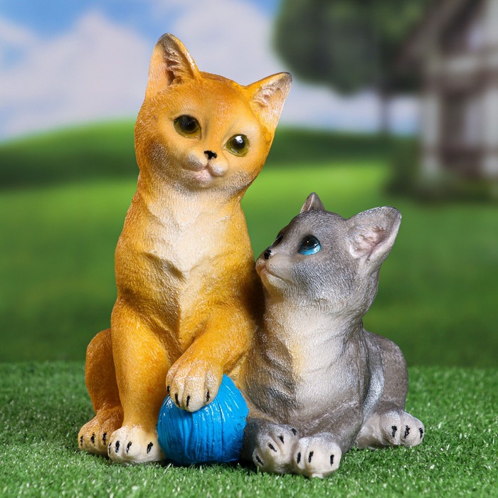 

Садовая фигура "Котята" 20х18х24см