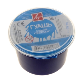 

Гуашь «Луч», 225 мл, синяя светлая